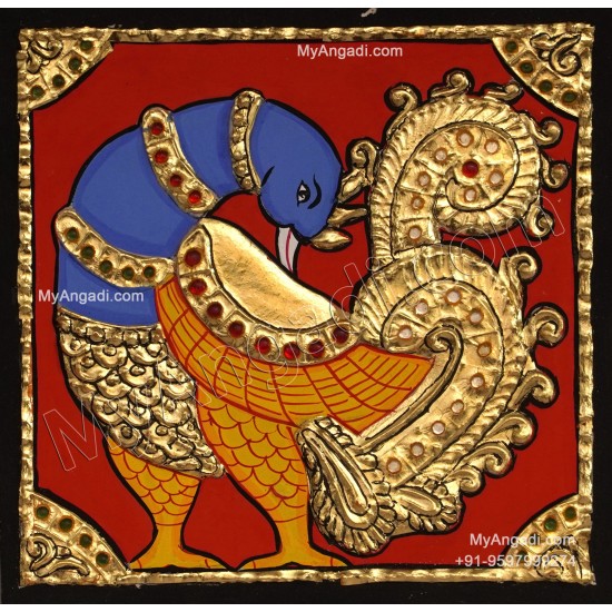 Peacock Tanjore Paintings