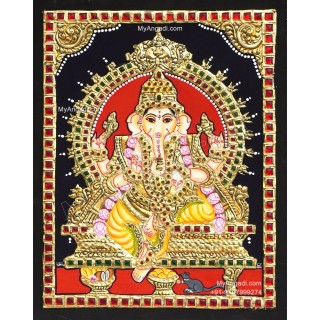 Ganesha  Tanjore Paintings
