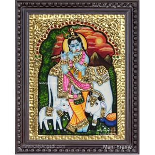 Krishna Tanjore Painting Krishna Tanjore Painting