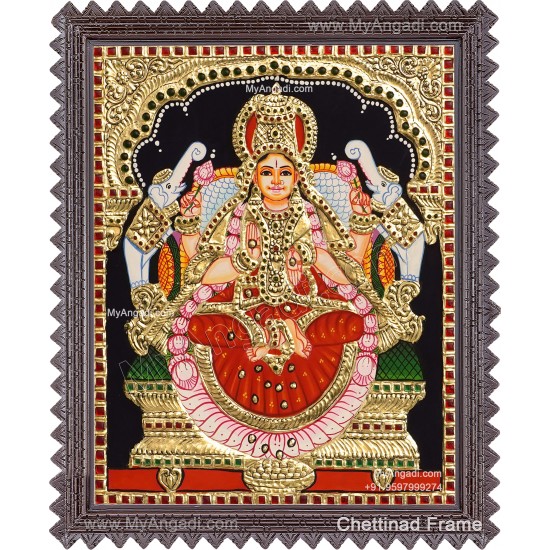 Gaja Lakshmi Tanjore Paintings