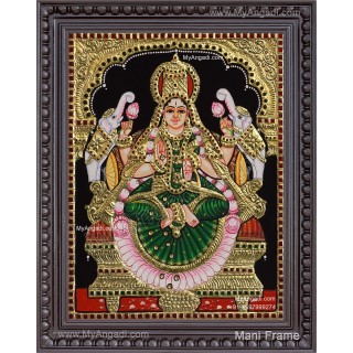 Gajalakshmi Tanjore Paintings