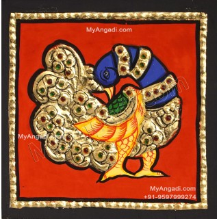 Peacock Tanjore Paintings