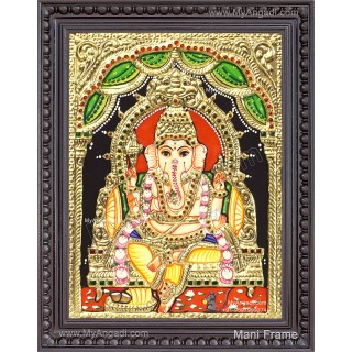 Ganesha Tanjore Painting