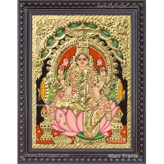 Aishwarya Lakshmi Tanjore Painting Aishwarya Lakshmi Tanjore Painting