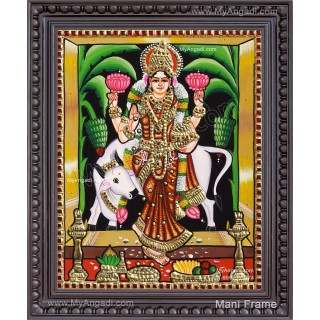 Graha Lakshmi Tanjore Painting