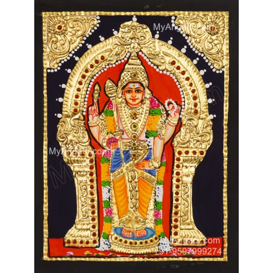 Murugan Tanjore Painting