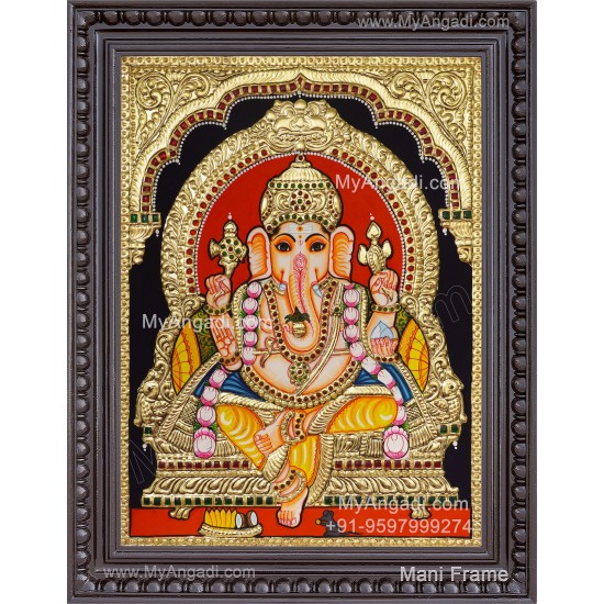 Ganapathi Tanjore Painting Tanjore Painting