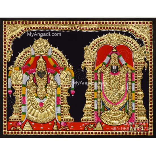 Balaji Ammavaru Tanjore Painting