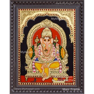 Ganesha Tanjore Painting