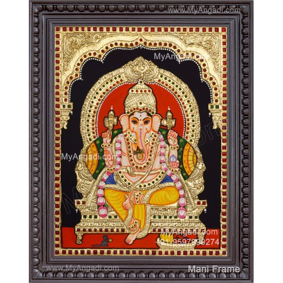 Ganesha Tanjore Painting