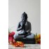 Meditating Buddha Stone Finish - 18 inches