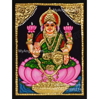 Iswarya Lakshmi Tanjore Paintings