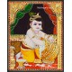 Butter Krishna Tanjore Painting