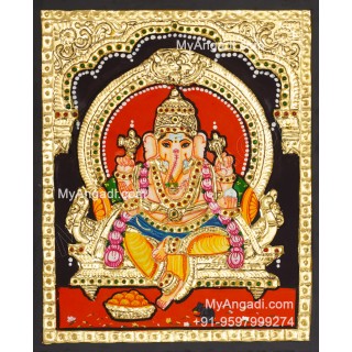 Ganesha Tanjore Paintings