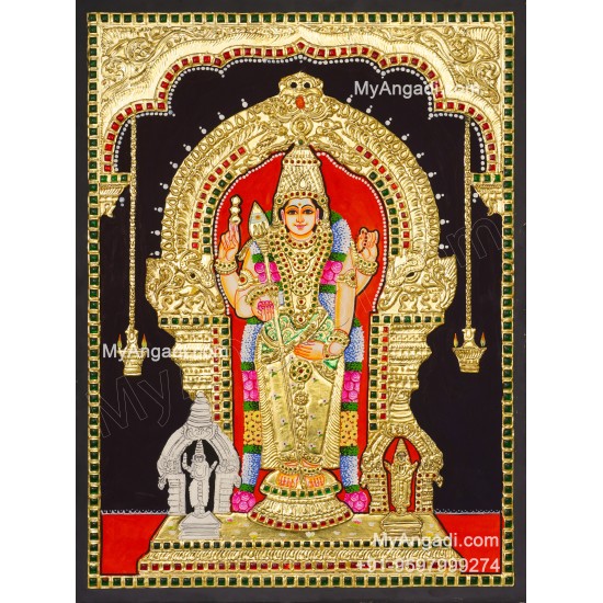 Thiruchendhur Murugan Tanjore Painting