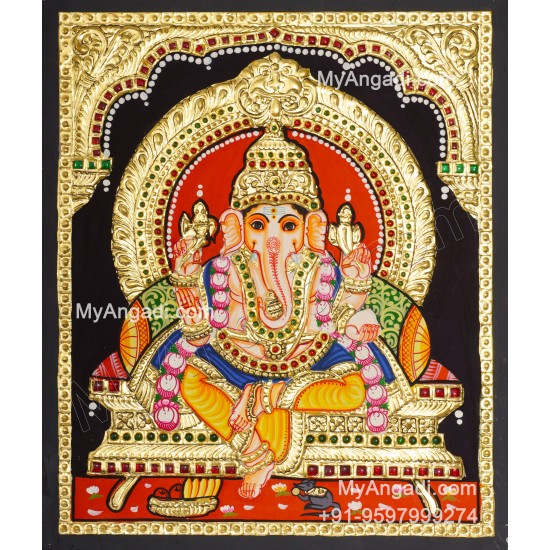 Ganesha Tanjore Paintings