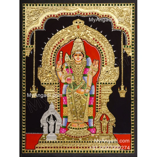 Thiruchendhur Murugan Tanjore Painting