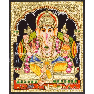 Ganapathi Tanjore Paintings