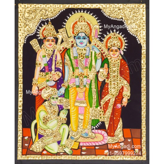 Ram Darbar Tanjore Painting