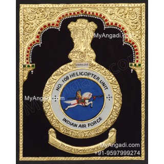 Indian Air Force Tanjore Painting
