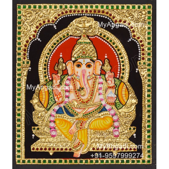 Vinayagar Tanjore Painting