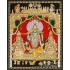 Vishnu Sri Devi Bhoo Devi Tanjore Painting