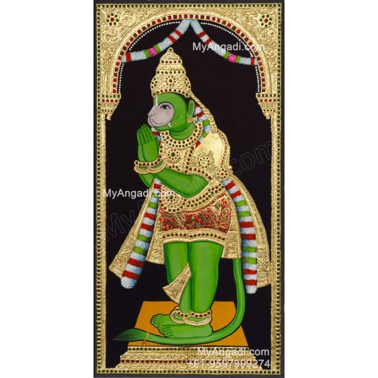 Hanuman Tanjore Paintings