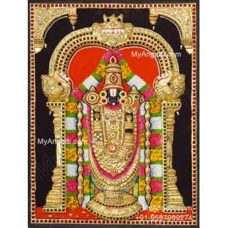 Balaji 3d Tanjore Painting