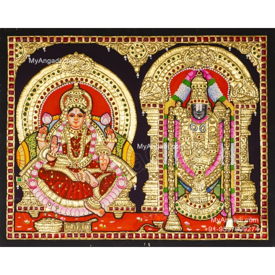 Balaji Lakshmi  Tanjore Paintings