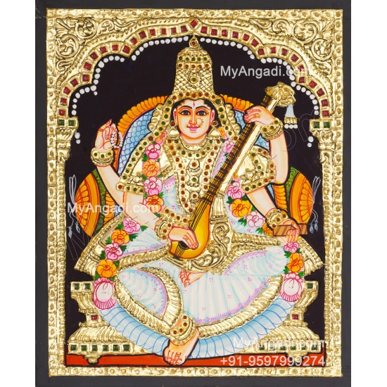 Saraswathi Tanjore Paintings