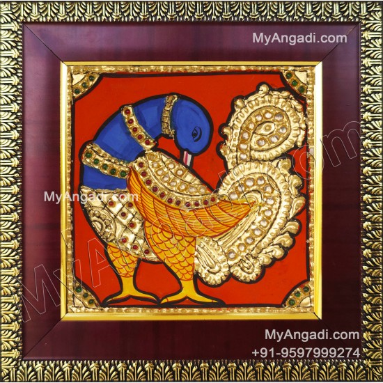 Peacock Tanjore Paintings