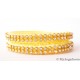 Ivory Colour Silk Thread Bangles-2 Set