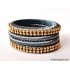 Grey Colour Silk Thread Bangles-4 Set