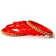 Orange Colour Silk Thread Bangles-6 Set