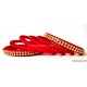 Red Colour Silk Thread Bangles-6 Set