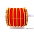 Red Colour Silk Thread Bangles-11 Set