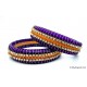 Violet Colour Silk Thread Bangles-Triple Set Violet Colour Silk Thread Bangles-Triple Set