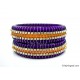 Violet Colour Silk Thread Bangles-Triple Set Violet Colour Silk Thread Bangles-Triple Set
