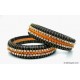 Black Colour Silk Thread Bangles-Triple Set