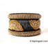 Grey Grand Kada Bridal Silk Thread Bangle Set