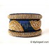 Dark Blue Grand Kada Bridal Silk Thread Bangle Set