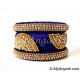 Royal Blue Grand Kada Bridal Silk Thread Bangle Set Royal Blue Grand Kada Bridal Silk Thread Bangle Set