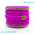 Purple Colour Silk Thread Bangles