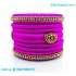 Purple Colour Silk Thread Bangles