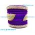 Violet Colour Silk Thread Bangles