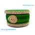 Lime Green Silk Thread Bangles