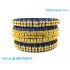 Dark Blue Colour Silk Thread Bangles with Gold Jari