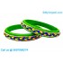 Lime Green Silk Thread Bangles