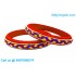 Red Colour Silk Thread Bangles