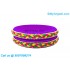 Violet Colour Silk Thread Bangles